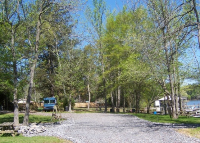 Weiss Lake Campground Full Hookup RV Site Weiss Lake at Bay Springs