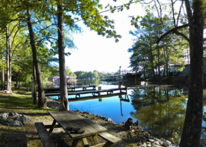 Weiss Lake Campground Full Hookup RV Site Weiss Lake at Bay Springs